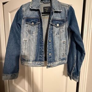 Abercrombie & Fitch Kids Two-Tone Denim Jacket